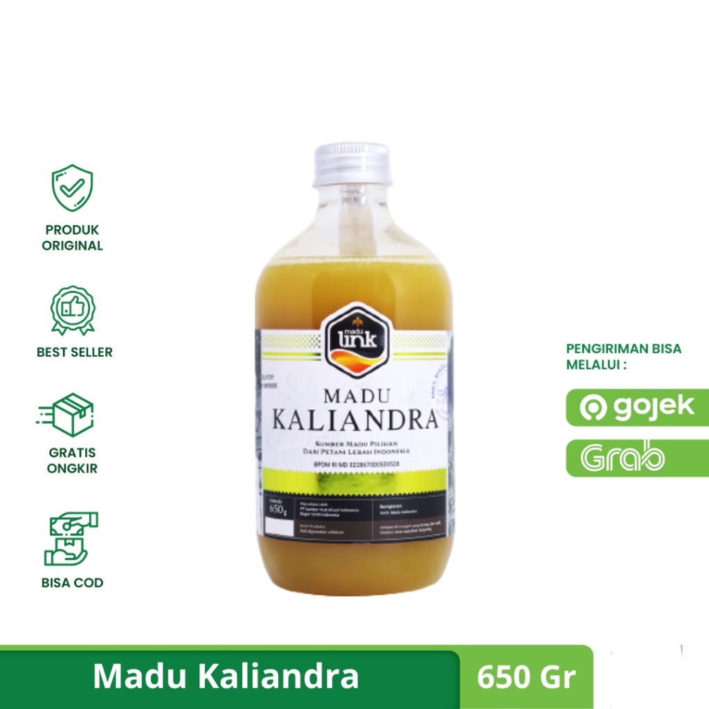 

Madu Kaliandra 650 Gr - Madu Link GARANSI ORIGINAL