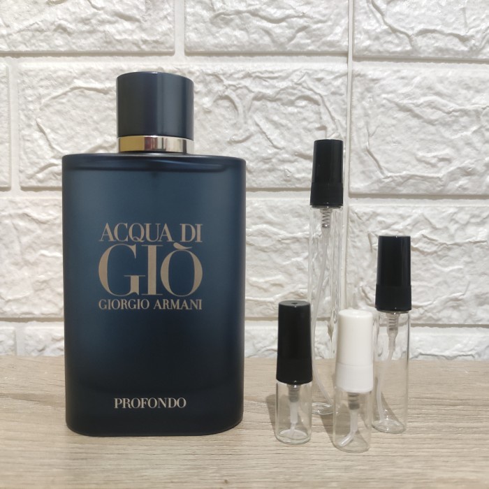 ARMN*** Acqua Di Gio Profondo Men Decant Original - Botol Standar, 10 ml