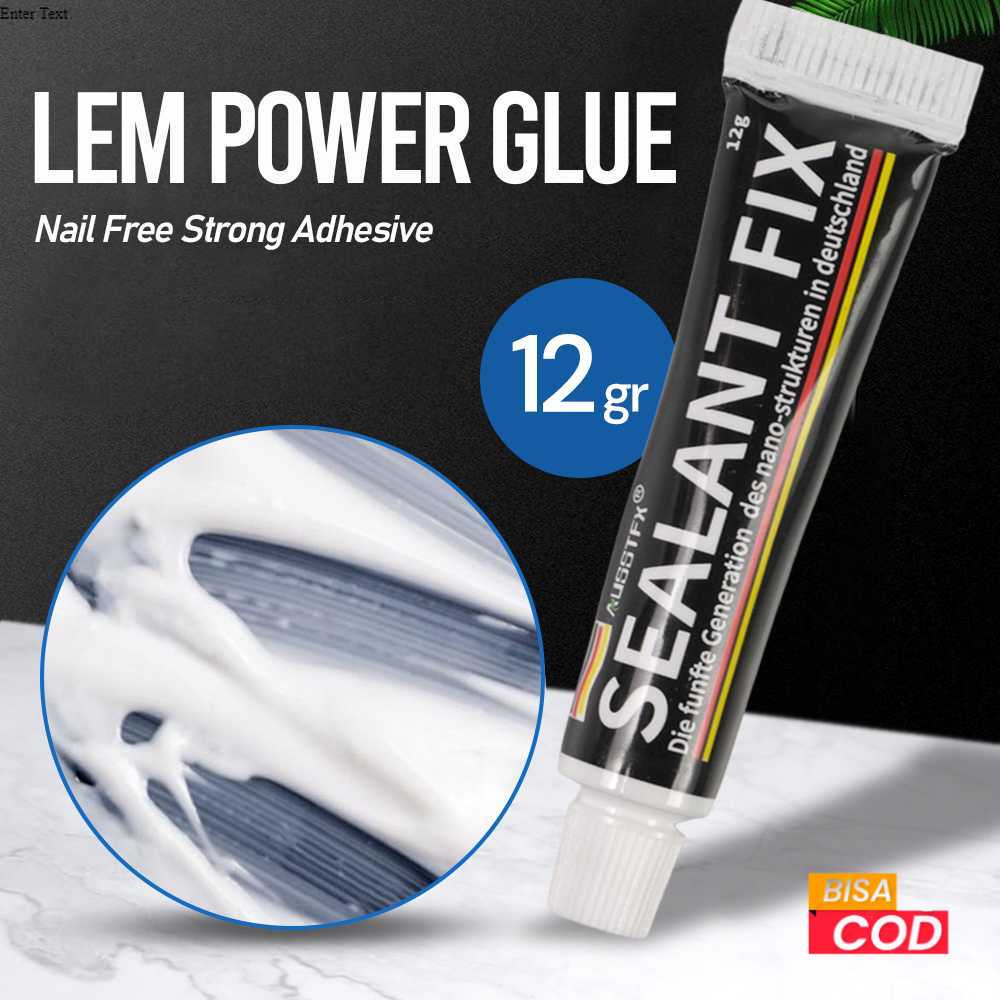

SEALANT FIX Lem Besi Lem Power Glue Nail Free Strong Adhesive 12 gr