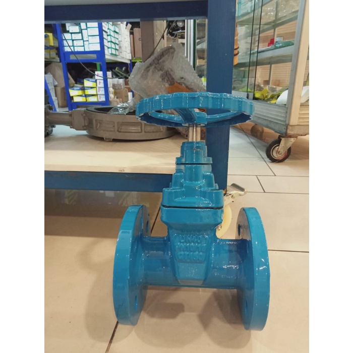 Gate Valve NRS RESILIENT PN 16 8 inch Merk OKUMA -srt