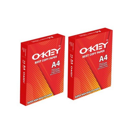 

HVS A4 75Gr Gsm Oakey pabrikan kualitas Kiky | Tebal Cocok Untuk Print Cetak Fotocopy Menulis Tangan 1 RIM 500 Lembar