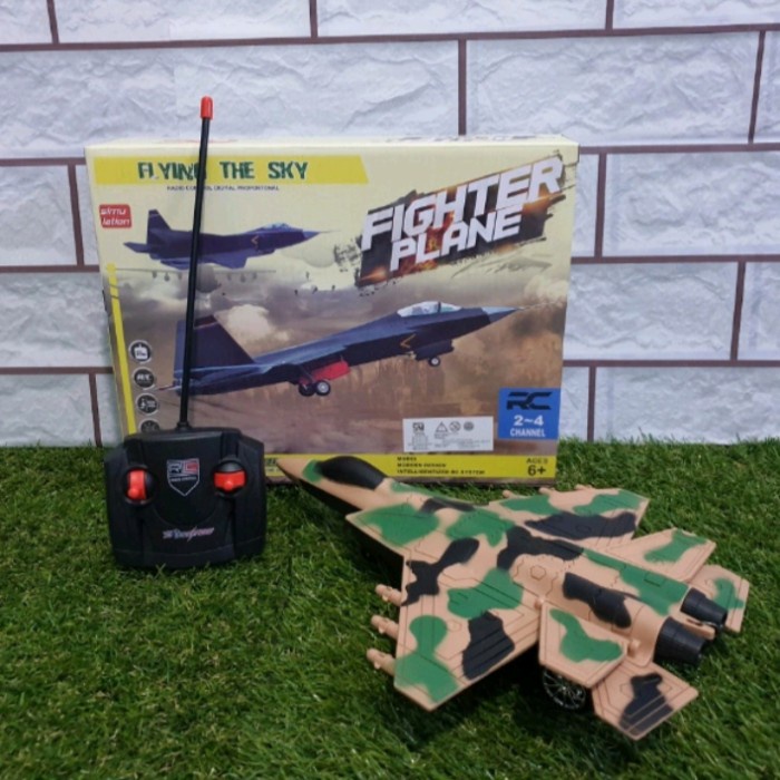 Mainan Remot Control RC Jet Tempur - Pesawat Jet MIG-25 Anak Edukatif