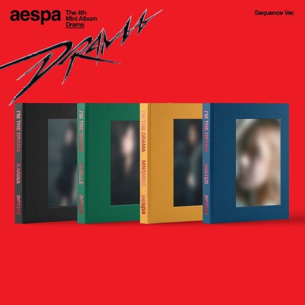 KS46F aespa 4th mini album - Drama (Sequence Ver.)