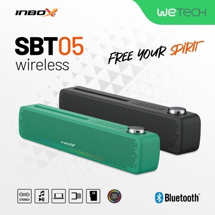 INBOX SBT05 Speaker Bluetooth Wireless Extra Bass Soundbar