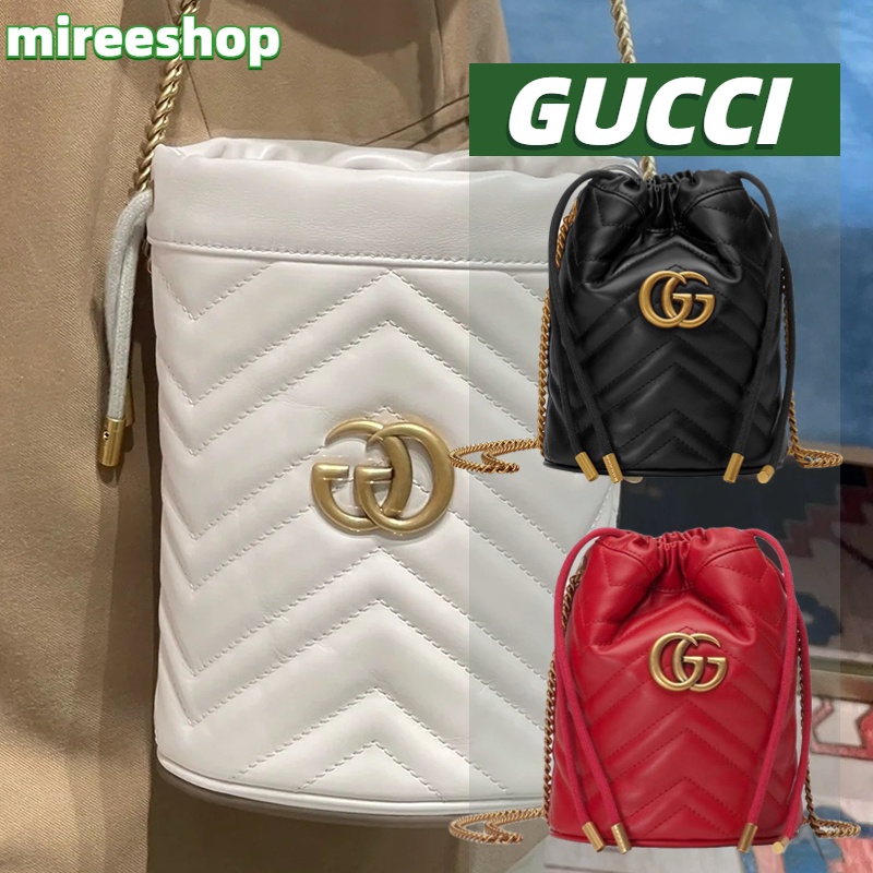Gucci GG Marmont Mini Bucket Bag