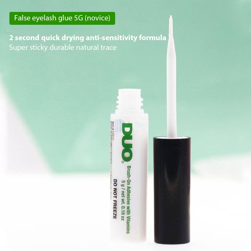 COD Lem Bulu Mata Palsu Bening Dan Hitam False Eyelashes Glue Clear Black Tahan Lama Waterproof Lem 