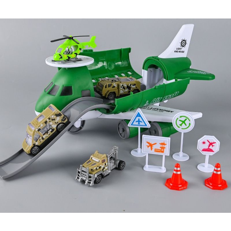 Mainan Anak Track Pesawat Airplane Diy Aircraft Engineering Construction Military Army Police Kado Bekasi Jakarta Hobby And Toys