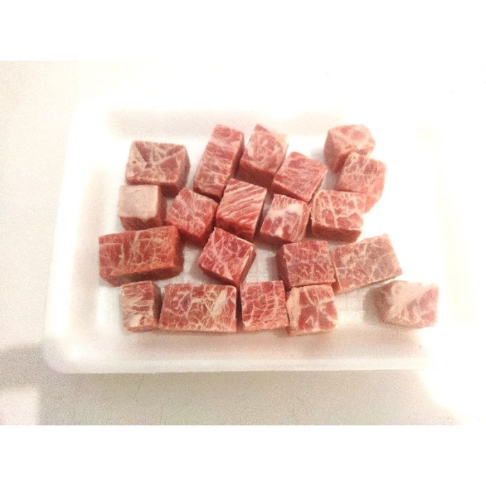 

Saikoro BEEF Meltique - Daging Sapi Cubic - 500gr