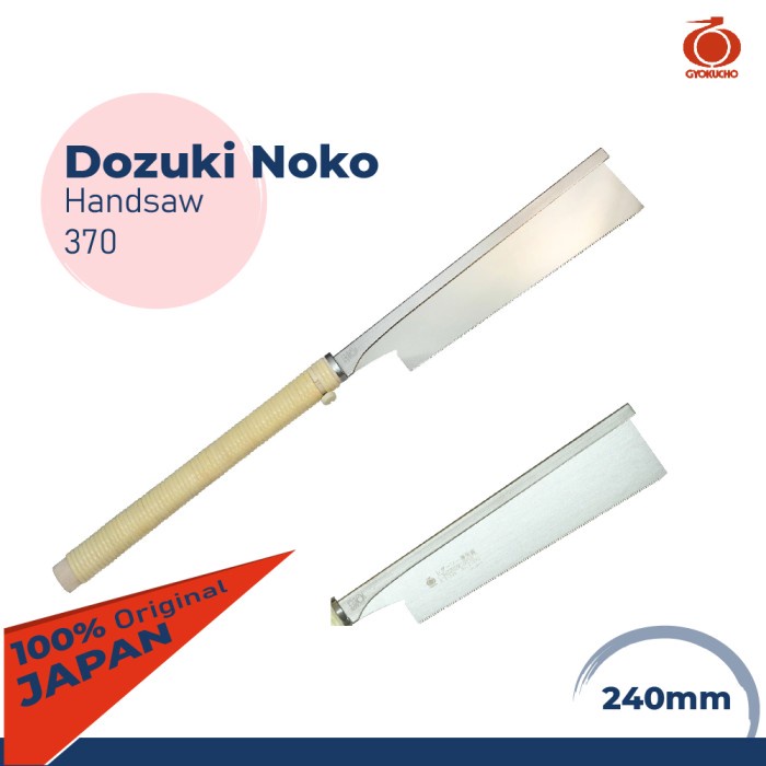 RAZORSAW 370 GERGAJI KAYU JEPANG RAZORSAW DOZUKI NOKO 240MM HANDSAW