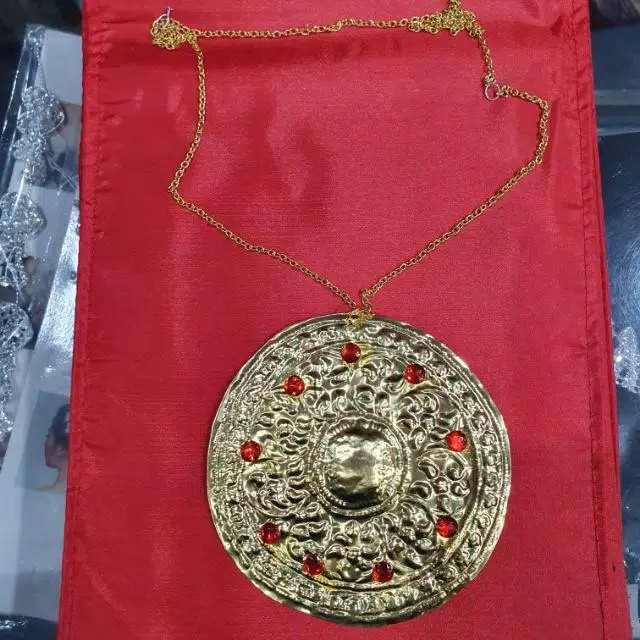Kalung susun tiga bulan sabit adat NTT - Kalung Bulan