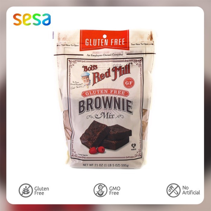 

[Big Sale] Bob's Red Mill - Brownie Mix Gluten Free 595 g