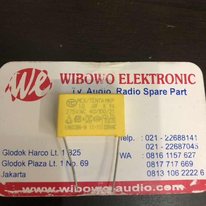 Capacitor mkt 105 275v 1.0uf 275volt mkt 105uf-275v JI27