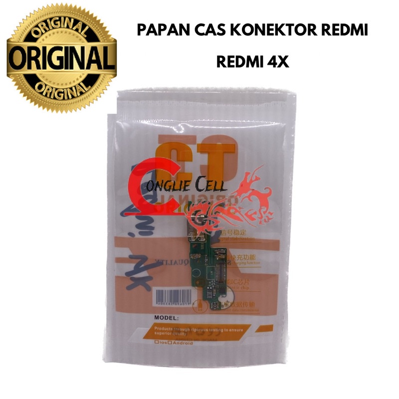 PAPAN CAS KONEKTOR REDMI 4X