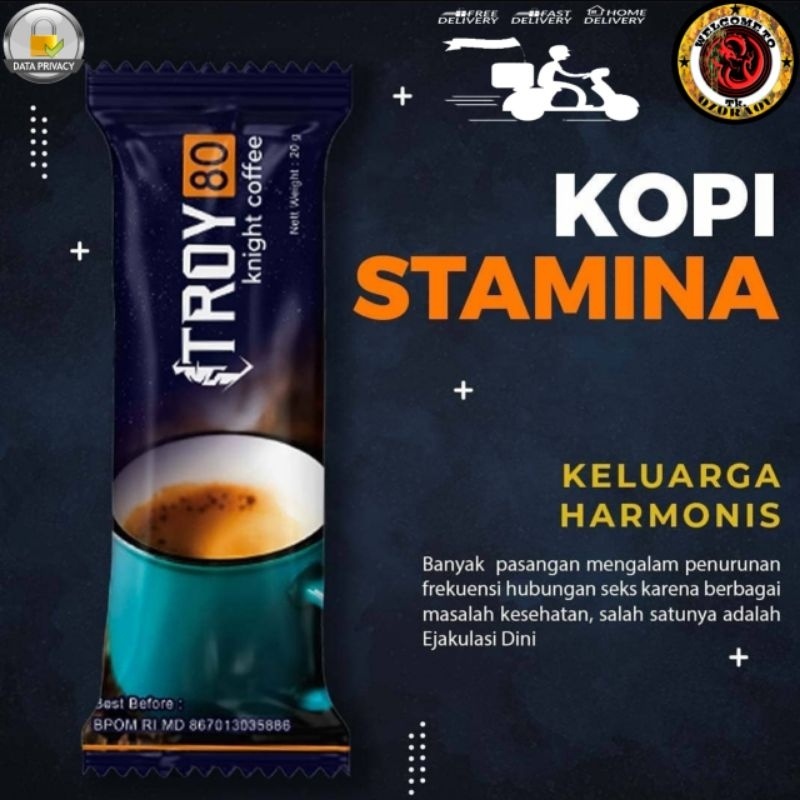 

Kopi Troy 80 Knight Coffe - Meningkatkan Stamina Kesehatan