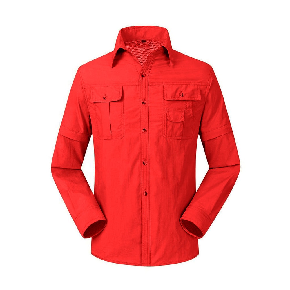 Kemeja Pria Seragam Kemeja Casual Sporhem Pria Polos Casual Formal PDL Pria Taktikal Sporhem Lengan 