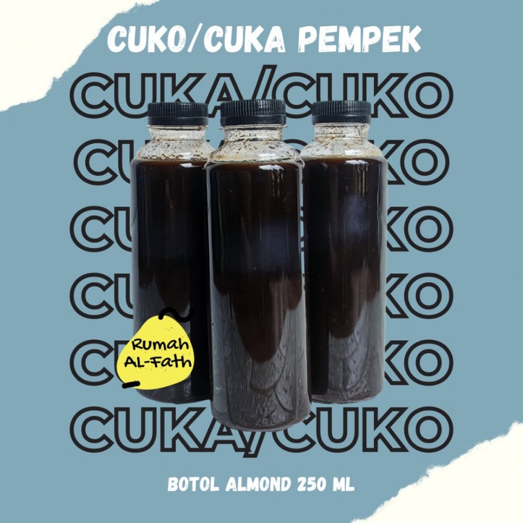 

Cuko Cuka Kuah Pempek Palembang 250 ml by Bakso Son Haji Sony Lampung