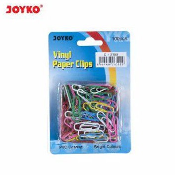 

Paper Clip / Klip Kertas / Penjepit Kertas Warna Joyko C-3100