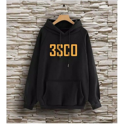 S - XXXXXL Jaket 3SCO Hoodie 3SECOND 3SCO Unisex BIG SIZE JUMBO OVERSIZE S M L XL 2XL 3XL 4XL 5XL