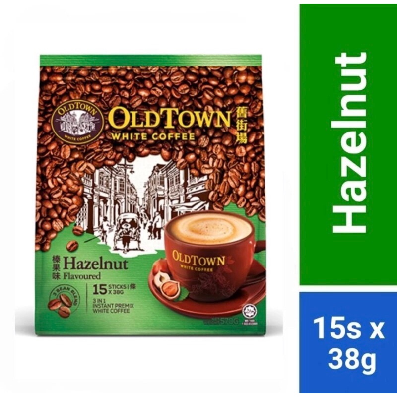

COD Oldtown white coffee hazelnut