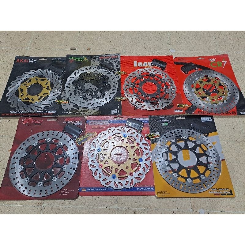 piringan cakram depan lebar 300 mm motor vixion new vixion dll