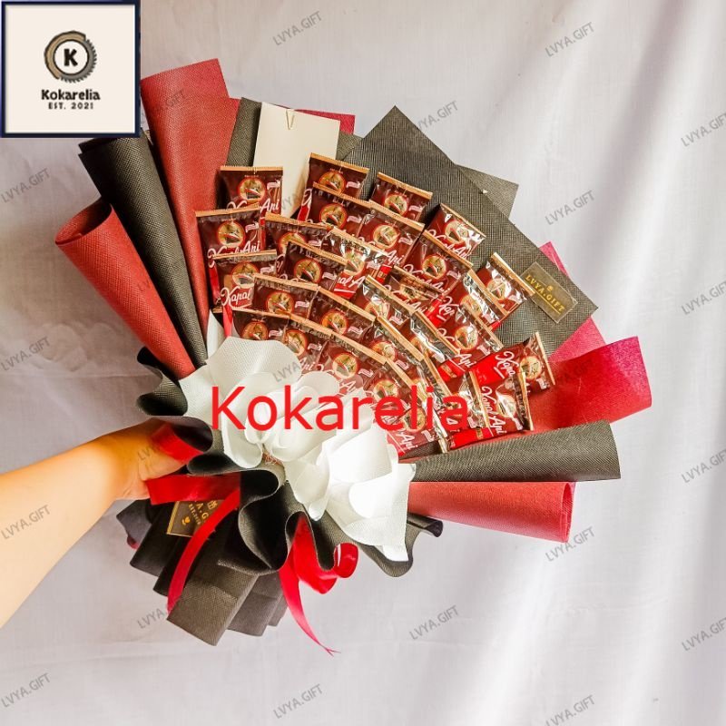 Buket kopi mini kapal api dan top kopi | Buket kopi top kopi 20pcs | Buket luwak murni | Buket top plus MINI