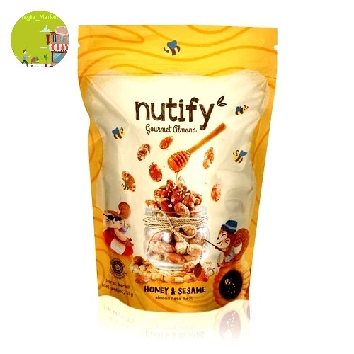 

Nutify Almond Gourmet Honey Sesame 150gram