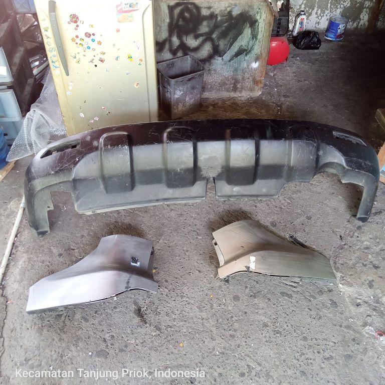 Bumper belakang crv gen 3 2007 2008 2009