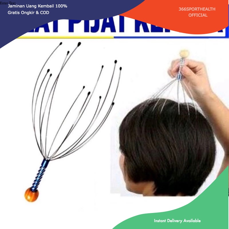 [366SH] Alat Pijat Kepala Dan Badan Model 5 Jari Bokoma Gen 2 Head Massage Claws Alat Pemijat Reflek