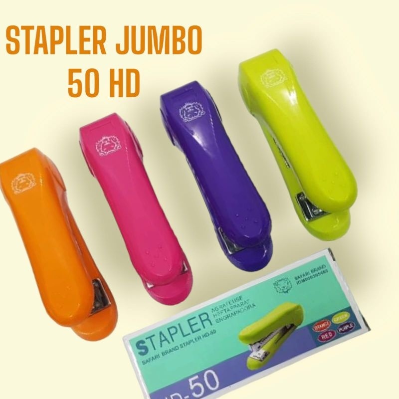 

MURAH Stapler Stepler Hekter Staples Jepretan Jilid Max Besar Safari HD-50