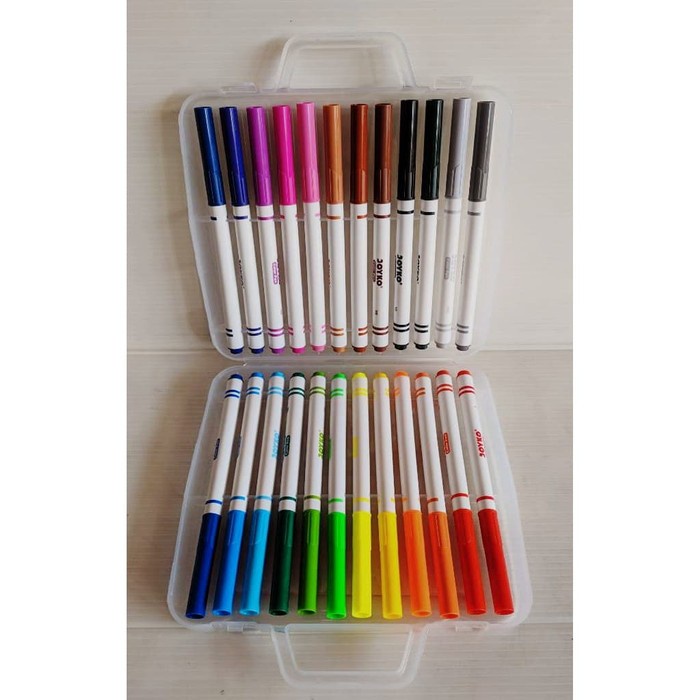 

Spidol JOYKO Color Pen CLP-05 24 Warna | Spidol Warna | Pena Warna