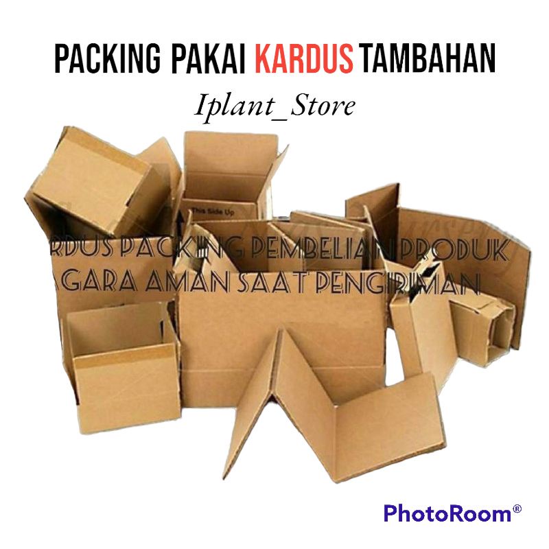 

(TERMURAH) Packing kardus tebal buat keamanan paket tanaman hias-kardus tambahan-kardus tambahan packingan-kardus-packingan