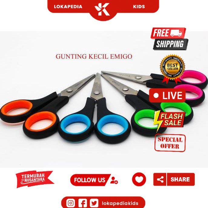 

GUNTING KECIL MURAH MEREK EMIGO [PCS]