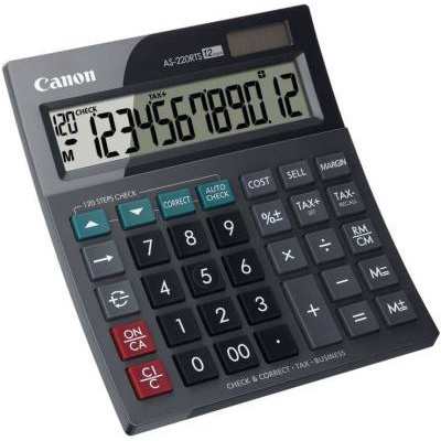 

Kalkulator Calculator CANON AS-220RTS Desktop Check & Correct 220 RTS