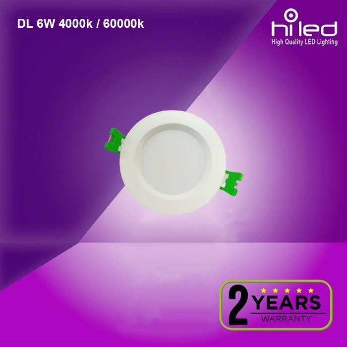 HILED / Ceiling Green-2 / 6 Watt / 4000K 6200K / Hemat Listrik