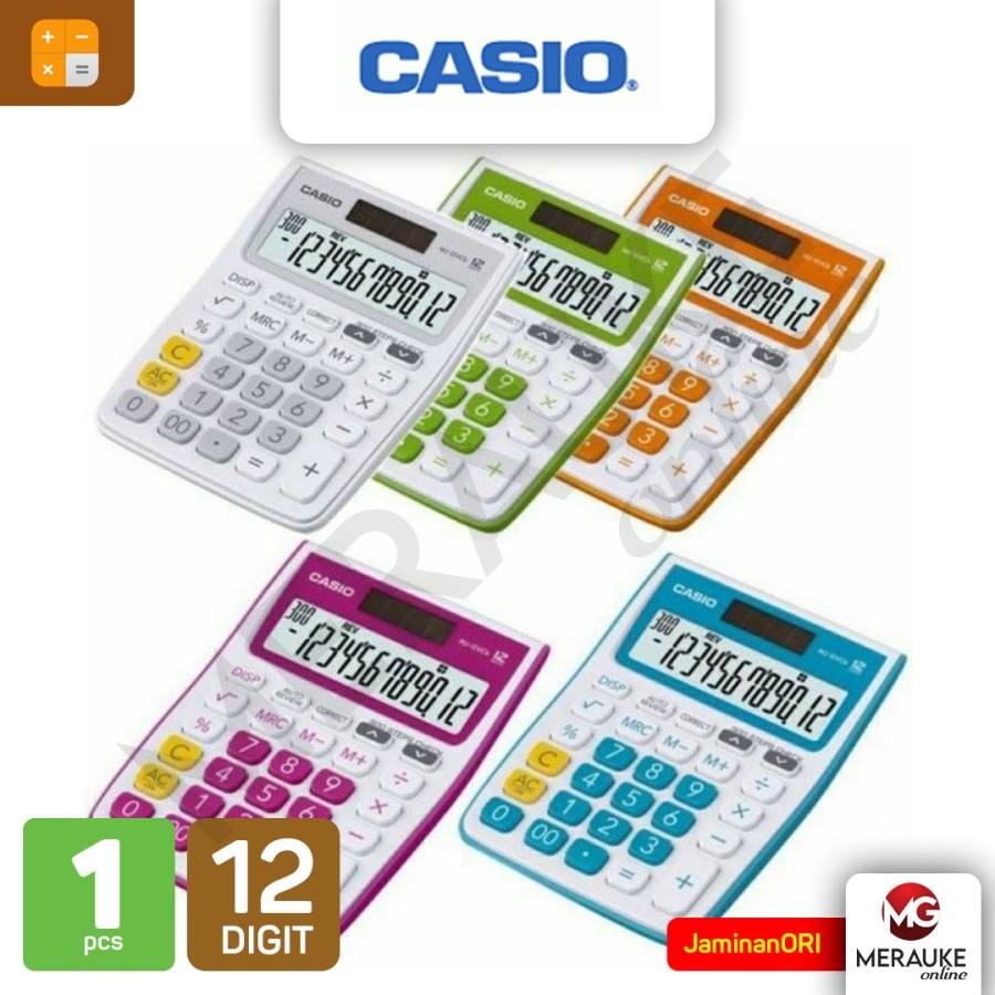 

Calculator CASIO MJ-12VCB Colorful