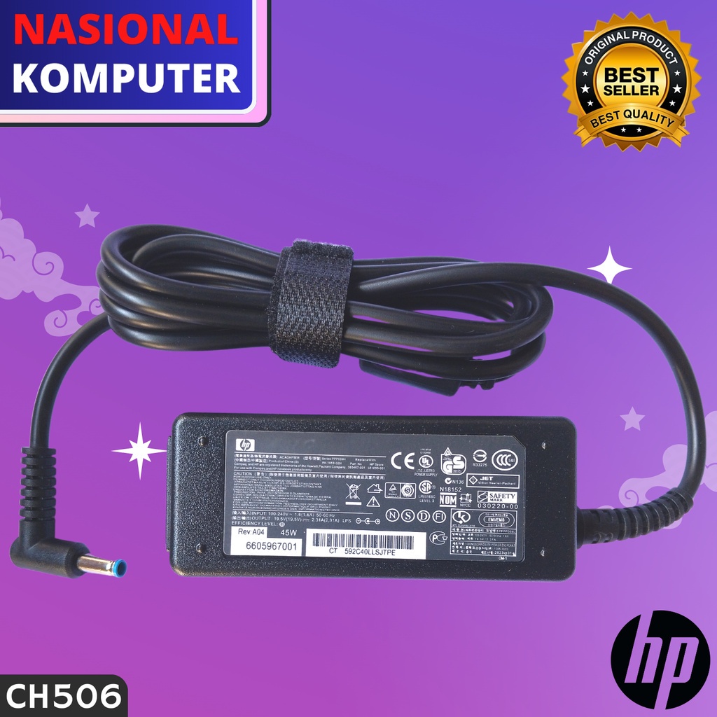 Adaptor Charger laptop Hp 14s-cf2516tu 14s-cf2517tu 14s-cf1046tu