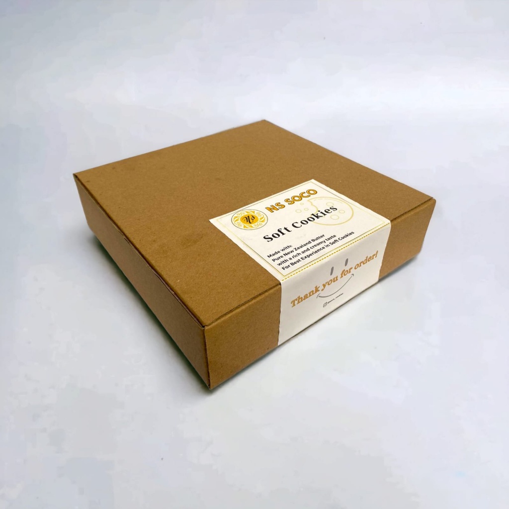 

BOX of 6 Soft Cookies by NS SOCO