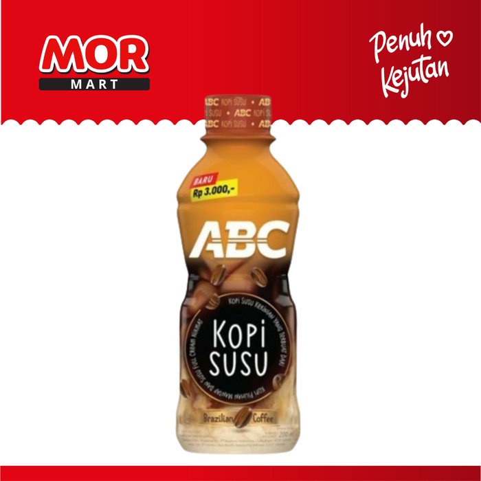 

ABC Kopi Susu Botol 200ml