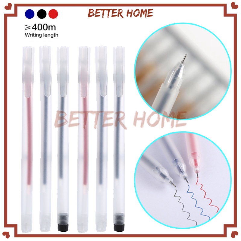 

Pena Tinta Gel Cair Transparan/Pulpel Gel 0.5mm/Bolpoin Pena Pen Pulpen Tinta Gel Cair