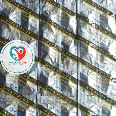 (murah)- GITAS PLUS PER STRIP 10 KAPLET -100% originale
