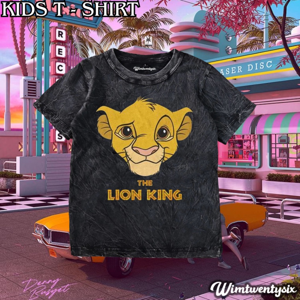 KAOS ANAK | BAJU ANAK | KAOS THE LION KING VINTAGE TEE