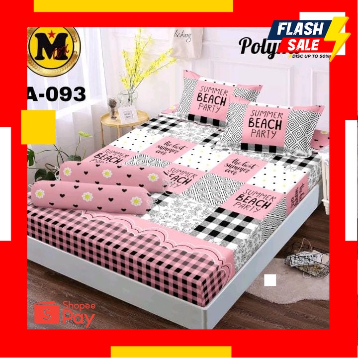 1.1 NEW YEAR SALE |Seprai Karakter Motif Kartun Dino Terbaru & Terlaris Bahan Katun Jepang Halus Ant