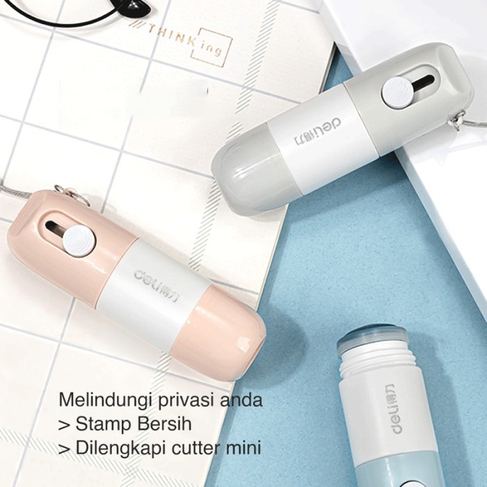 

SPCR Stempel Penghapus Resi 2 in 1 Cutter Pembuka Paket JQYP12