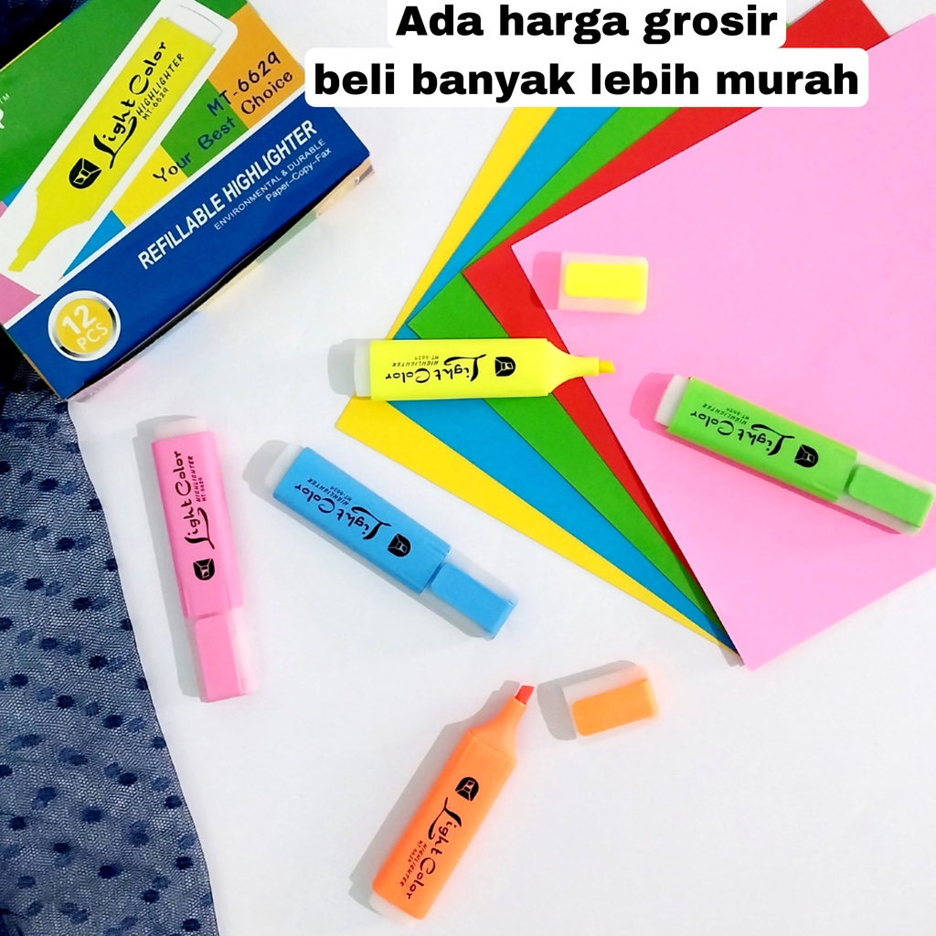 

SOS Highlighter Pen MICROTOP MT-6629/Fluorescent Pen/Stabilo