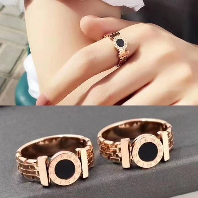 Set Gelang Cincin Blgari Perhiasan Asli Titanium