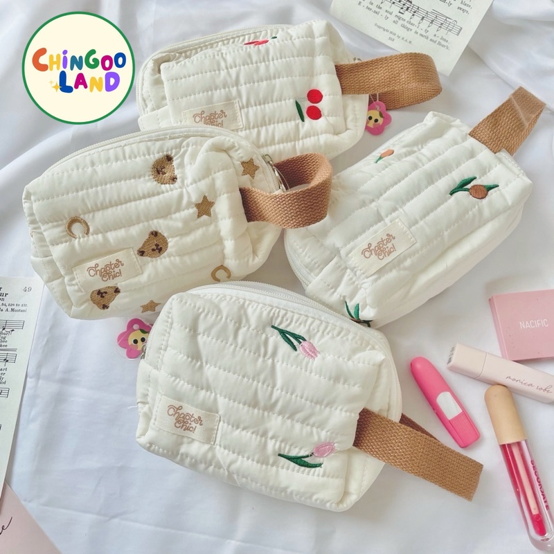 

Noona Pouch Makeup Kotak Pensil Aesthetic Korea