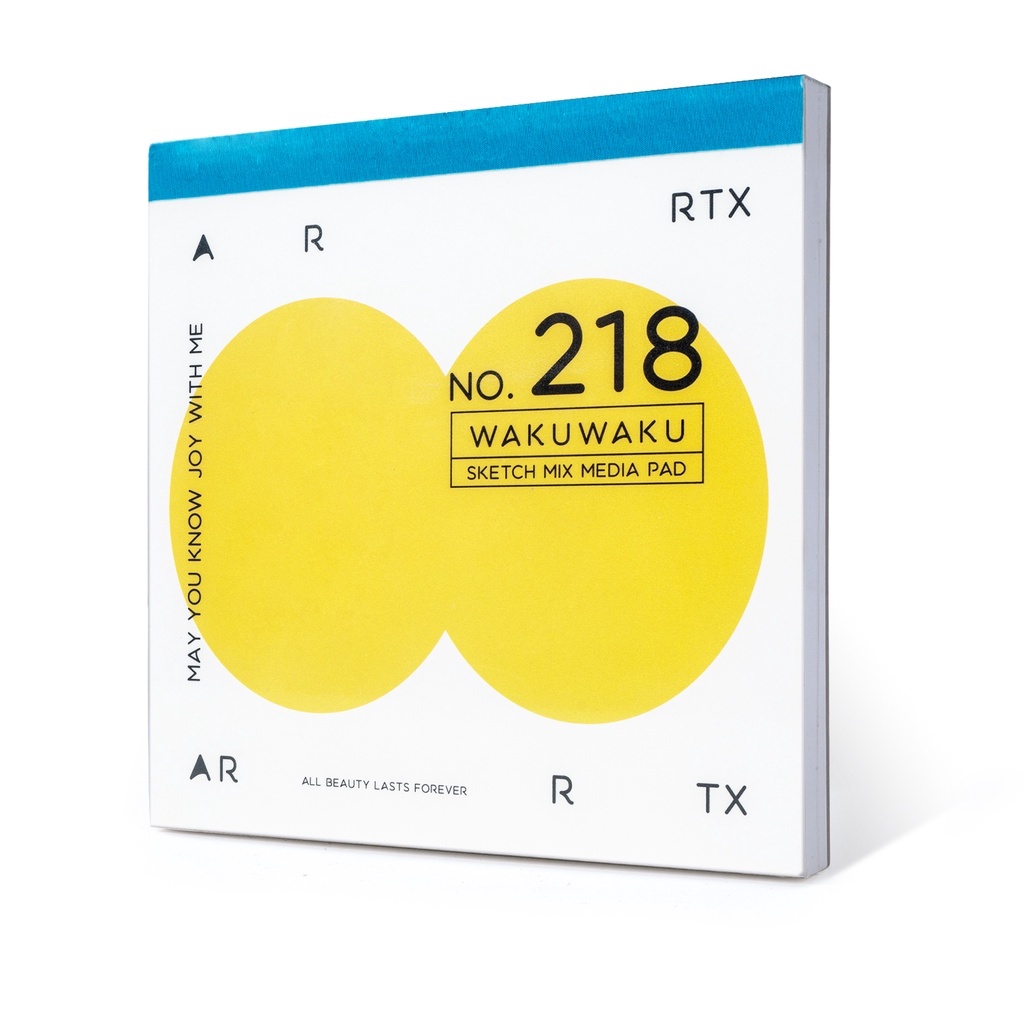 

ARRTX sketch mixmedia pad 18x18cm 240gsm 36 lembar