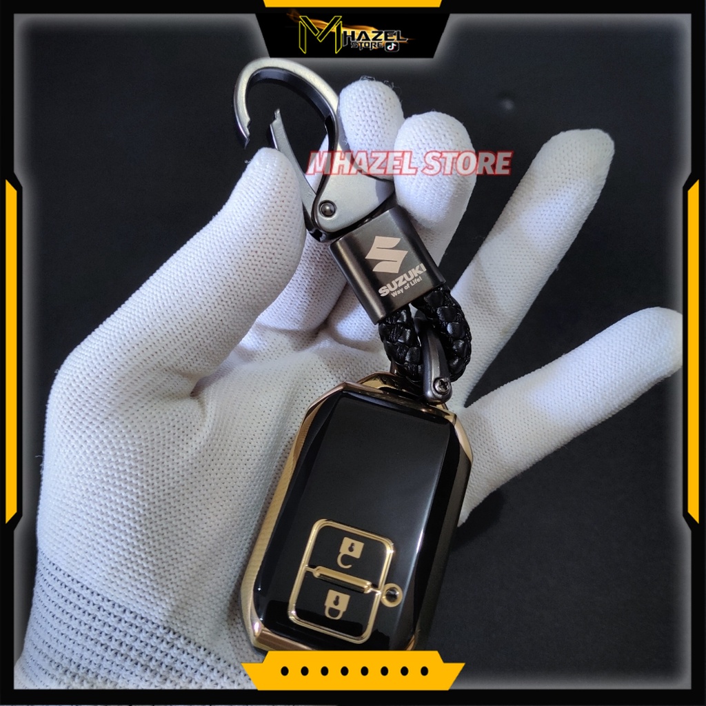 GANTUNGAN KUNCI / SARUNG REMOT KEYLESS MOBIL SUZUKI ALL NEW ERTIGA NEW BALENO IGNIS XL-7