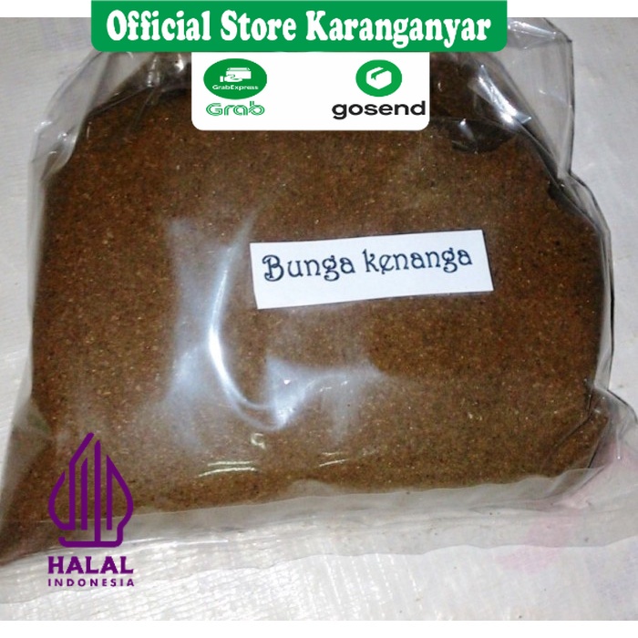 

BUNGA KENANGA BUBUK 100 GRAM / Cananga Odorata BUBUK HALUS / MURNI TANPA CAMPURAN