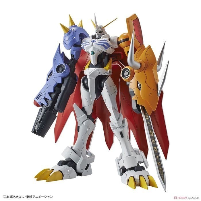 Bandai Figure Rise Standard Omegamon amplified sebesar MG gundam
